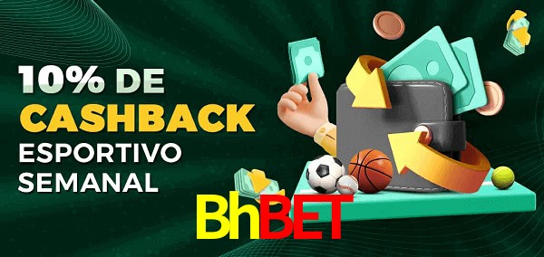 10% de bônus de cashback na Bhbet
