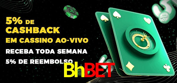 Promoções do cassino ao Vivo Bhbet